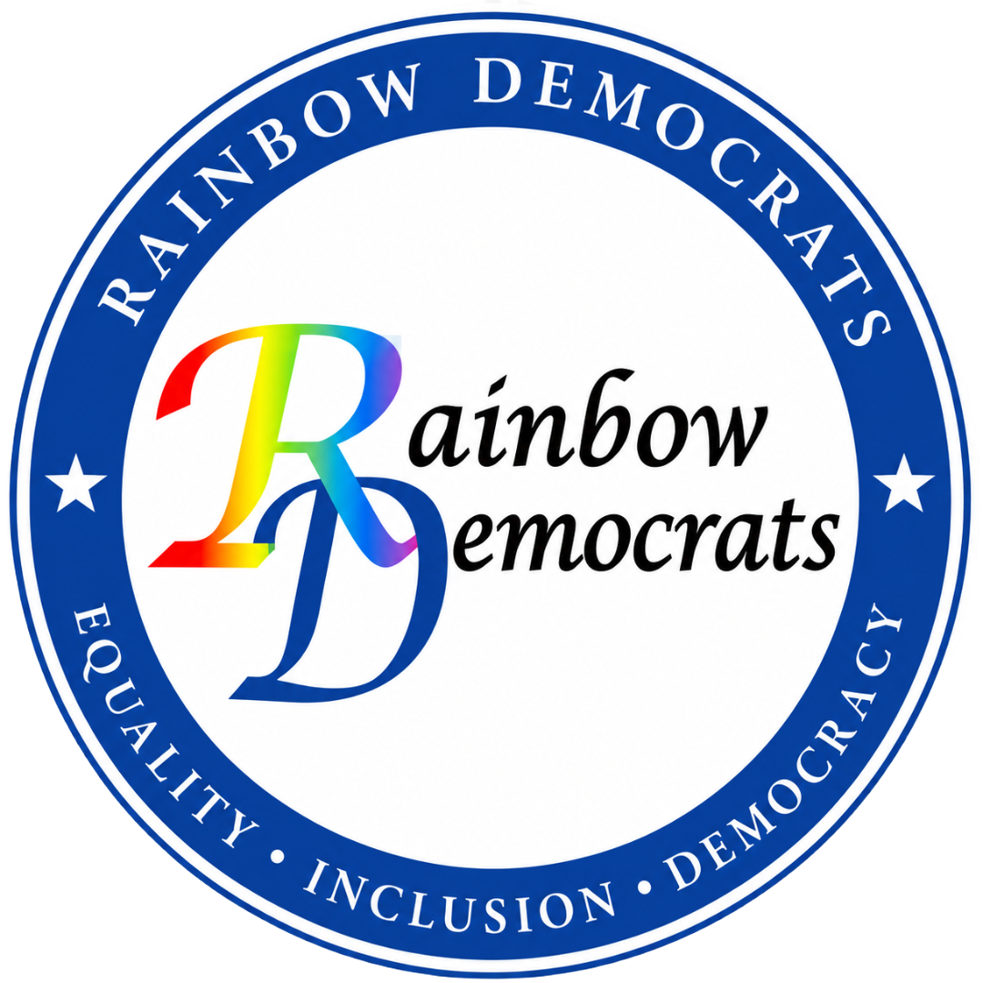 Rainbow Democrats logo